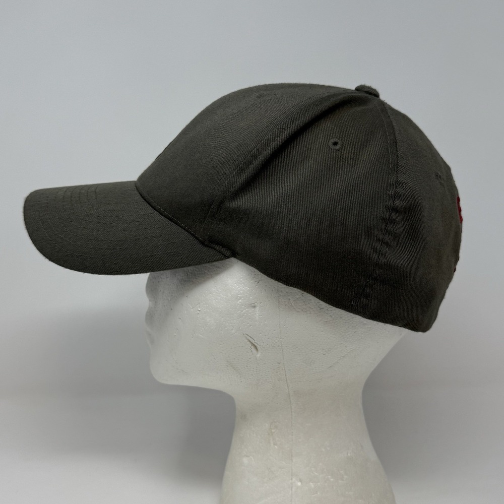 Vintage Volcom Flexfit Baseball Hat Cap Embroidered‎ Size S/M Gray Green - Picture 3 of 9